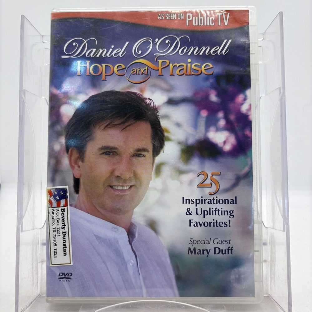 Daniel O'Donnell Hope and Praise DVD 2008 Live Branson Special Guest Mary Duff